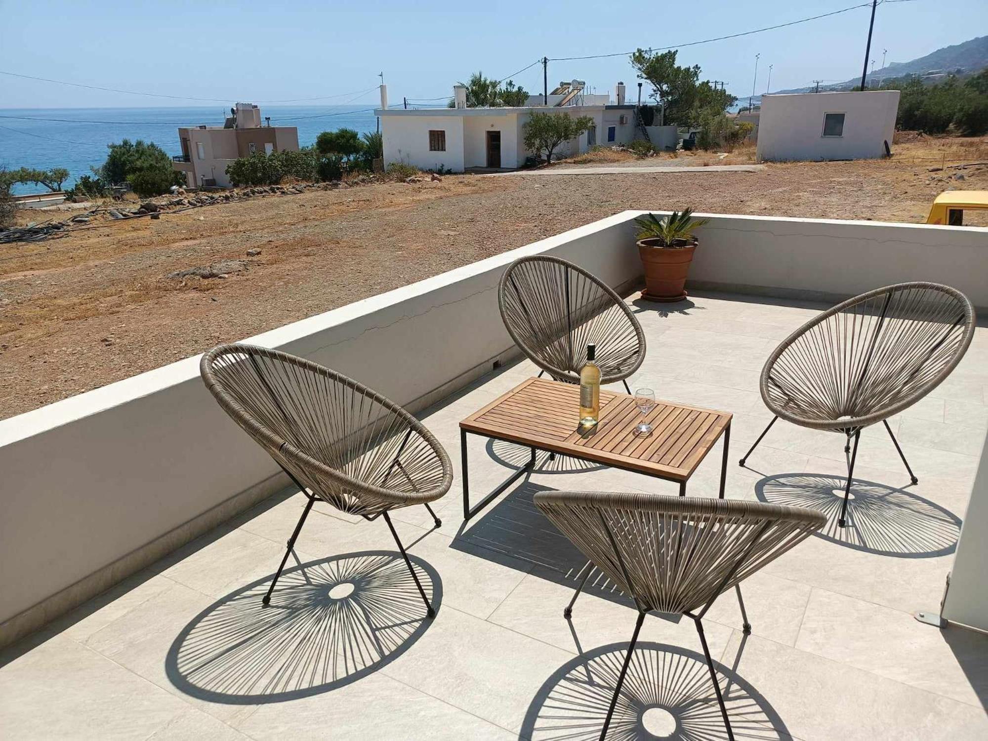 Willa Sea View Pine House Makrýgialos Zewnętrze zdjęcie